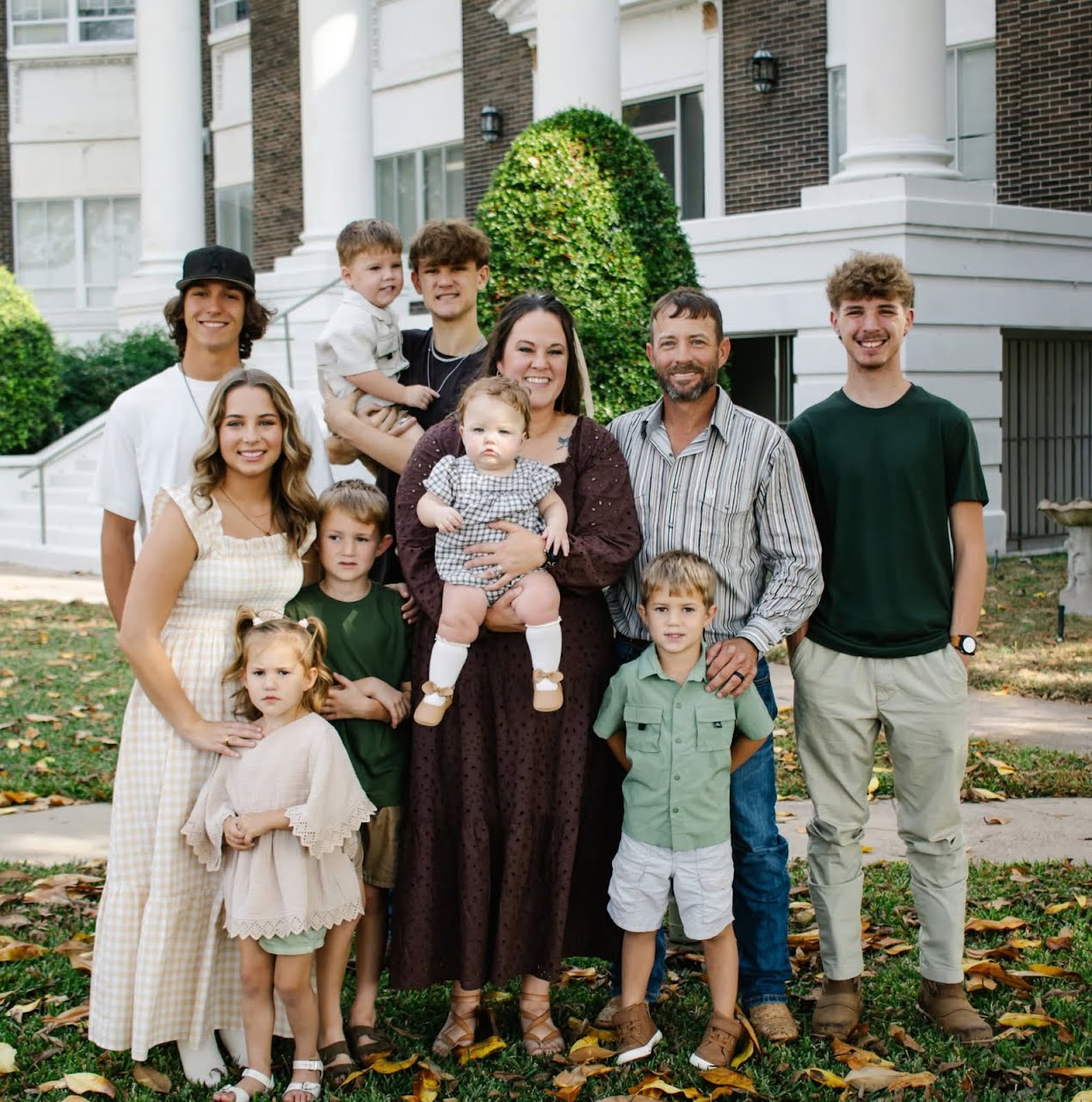 Morgan Smith and her family